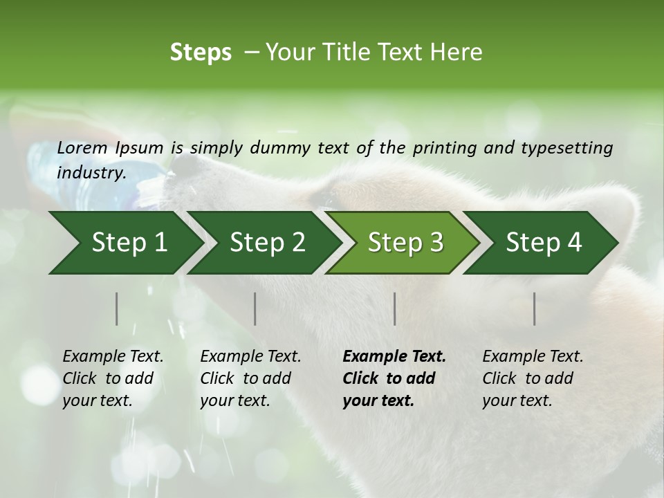 Mountain Brown Hiking PowerPoint Template