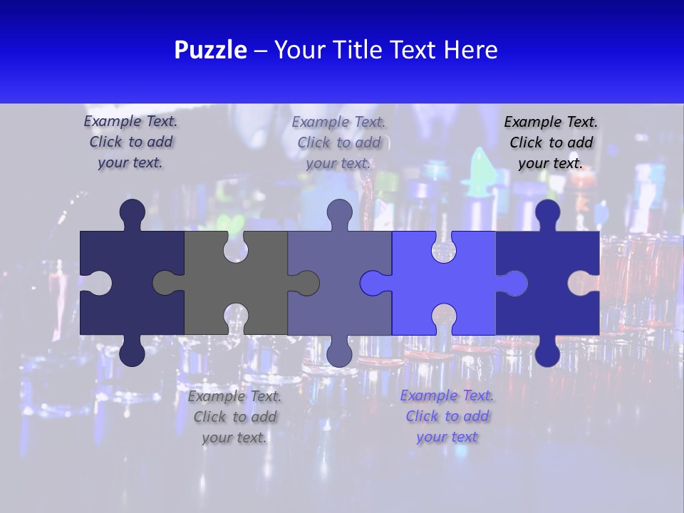 Barman Glass Tequila PowerPoint Template