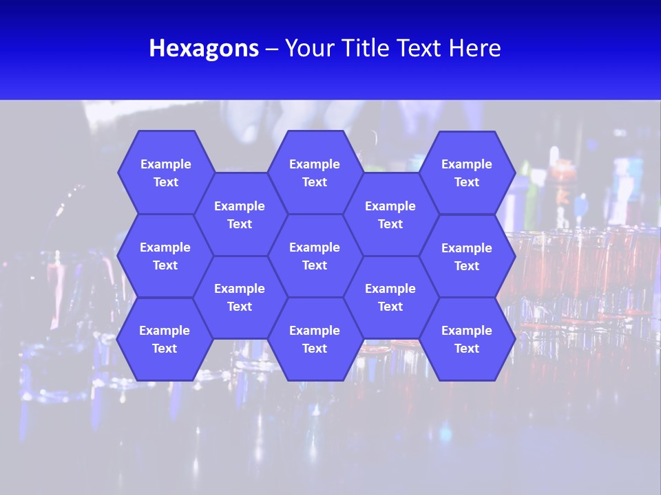 Barman Glass Tequila PowerPoint Template