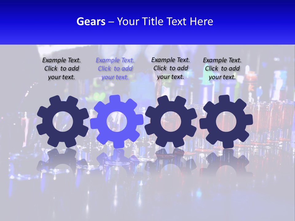 Barman Glass Tequila PowerPoint Template