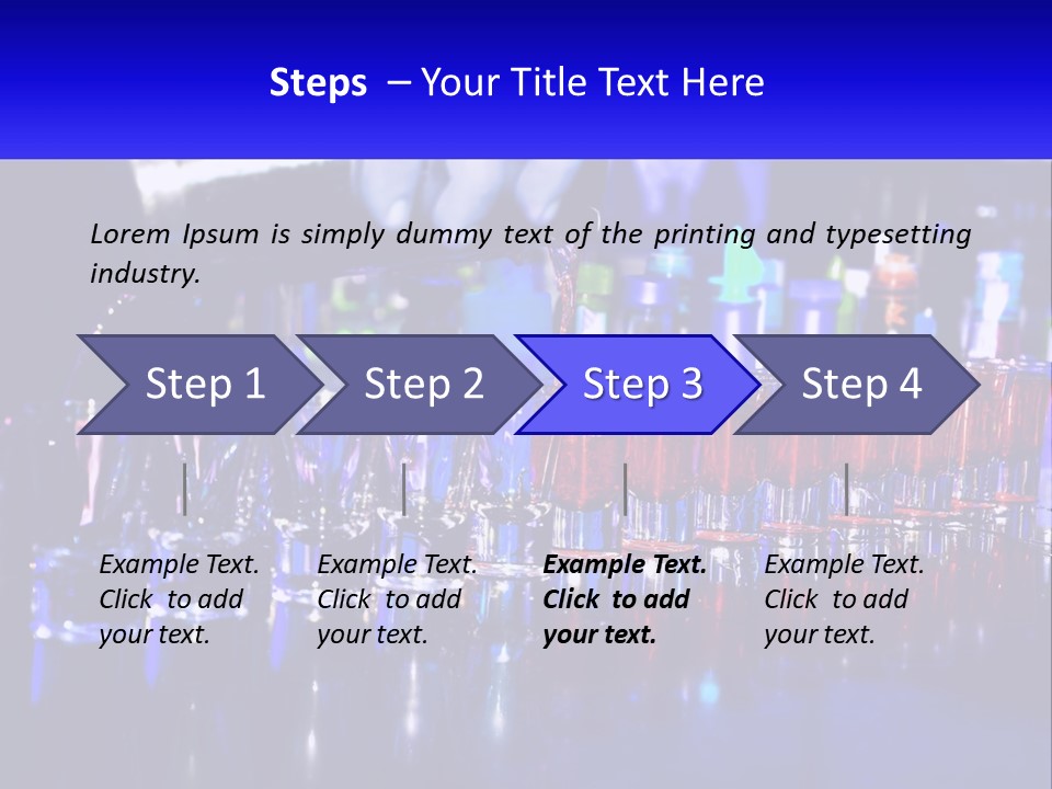 Barman Glass Tequila PowerPoint Template