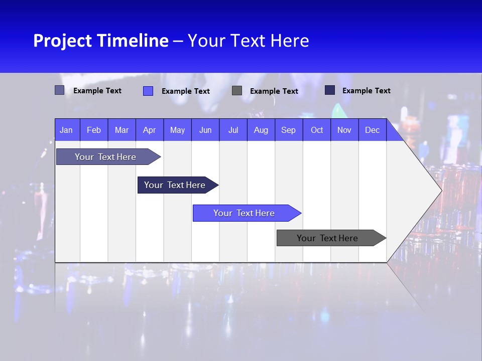 Barman Glass Tequila PowerPoint Template