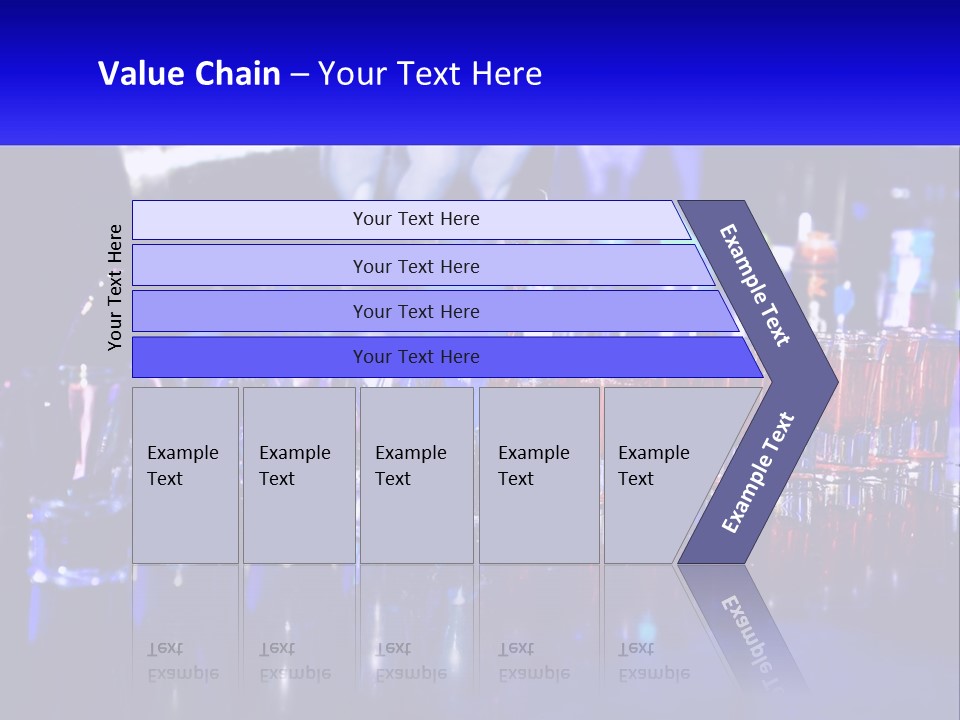 Barman Glass Tequila PowerPoint Template