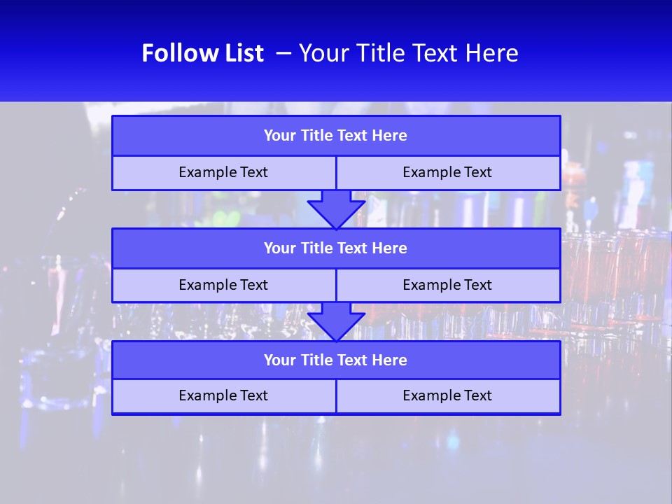 Barman Glass Tequila PowerPoint Template