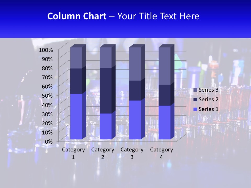 Barman Glass Tequila PowerPoint Template