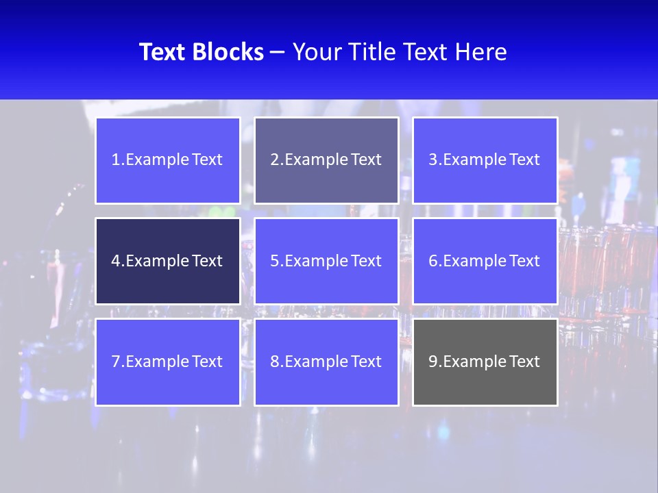 Barman Glass Tequila PowerPoint Template