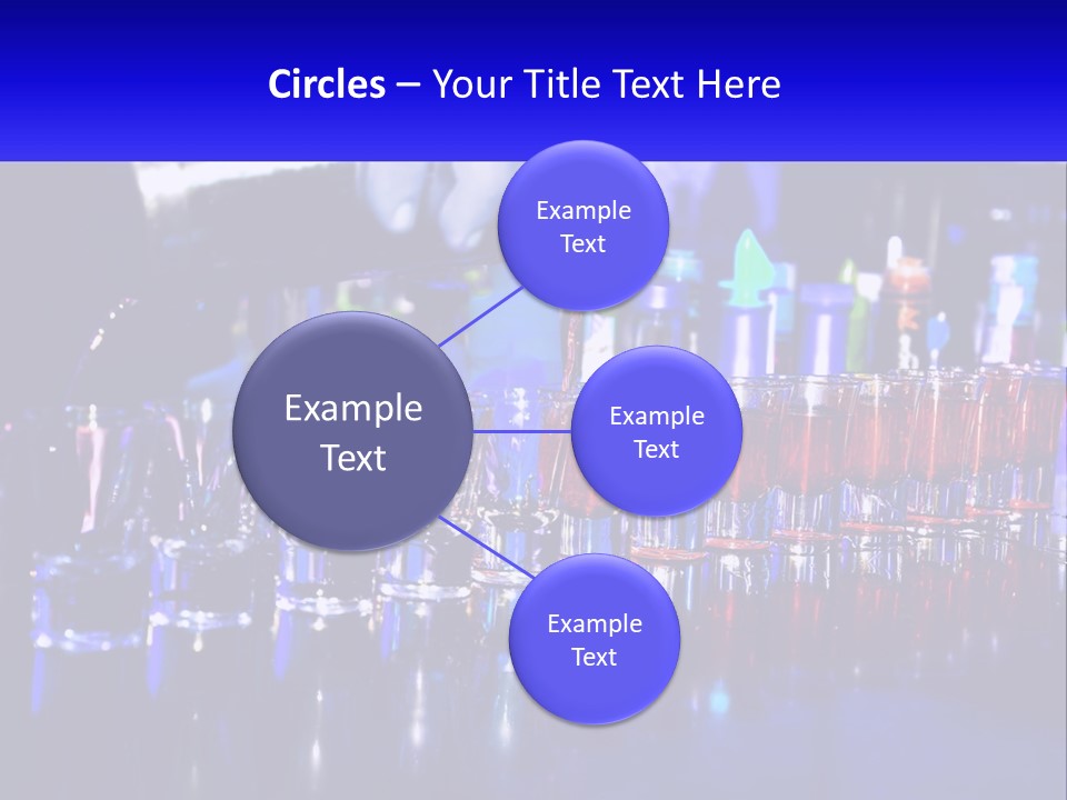 Barman Glass Tequila PowerPoint Template