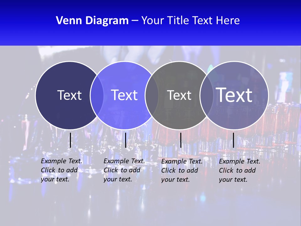 Barman Glass Tequila PowerPoint Template