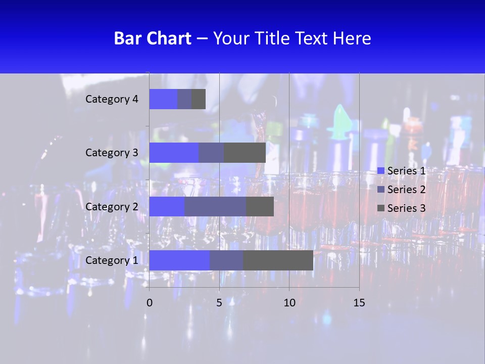Barman Glass Tequila PowerPoint Template