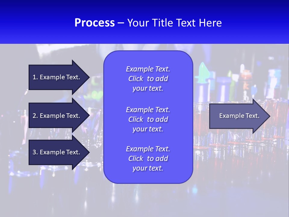 Barman Glass Tequila PowerPoint Template