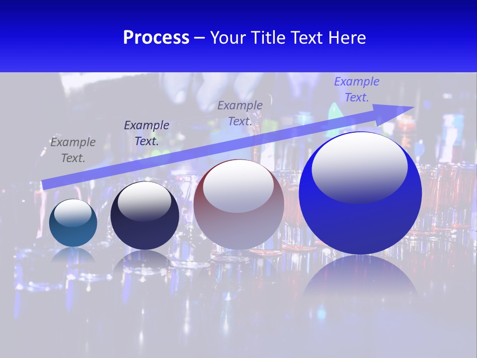 Barman Glass Tequila PowerPoint Template