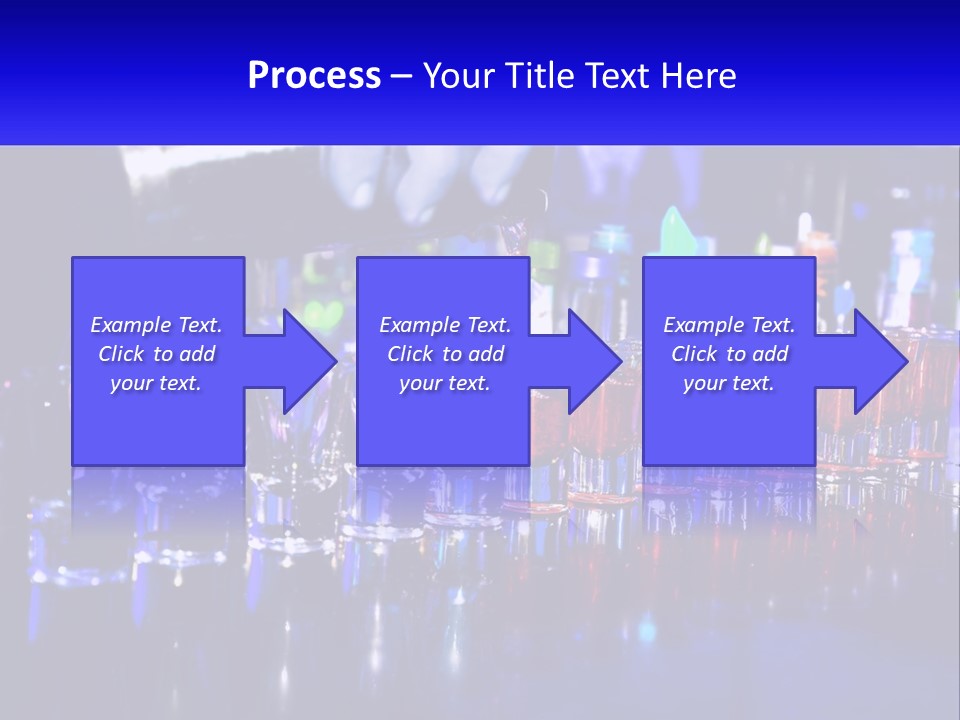 Barman Glass Tequila PowerPoint Template