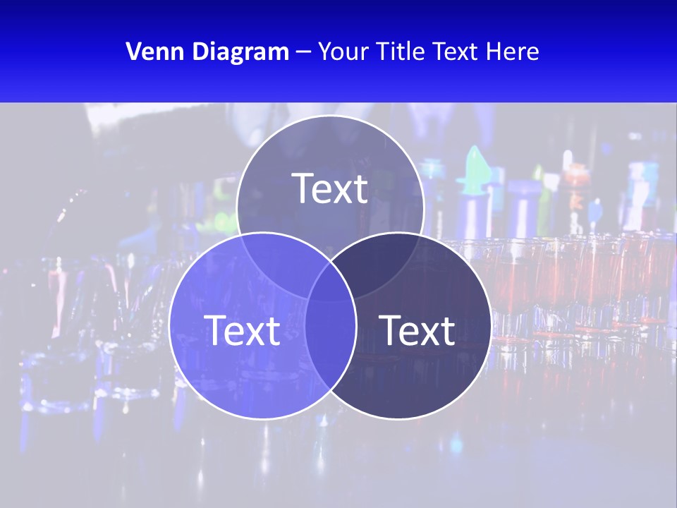 Barman Glass Tequila PowerPoint Template