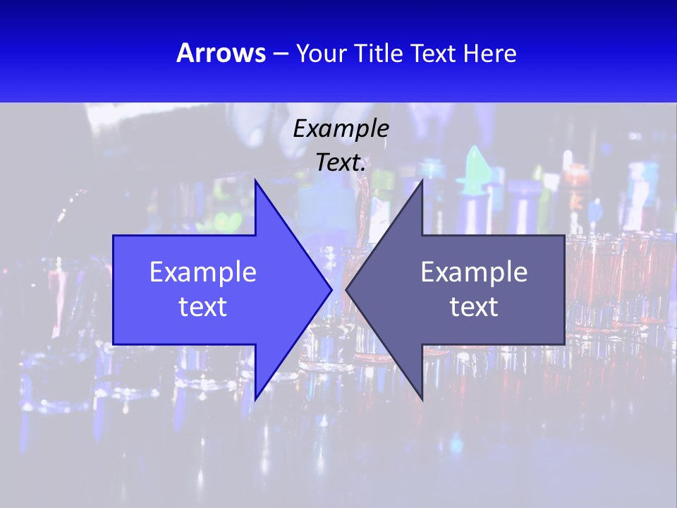 Barman Glass Tequila PowerPoint Template