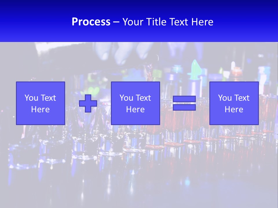 Barman Glass Tequila PowerPoint Template