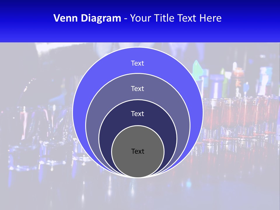 Barman Glass Tequila PowerPoint Template