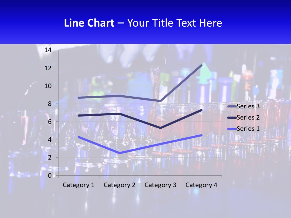 Barman Glass Tequila PowerPoint Template