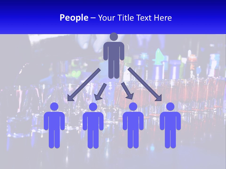 Barman Glass Tequila PowerPoint Template