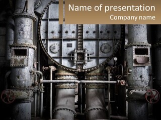 Old Indoor Aged PowerPoint Template