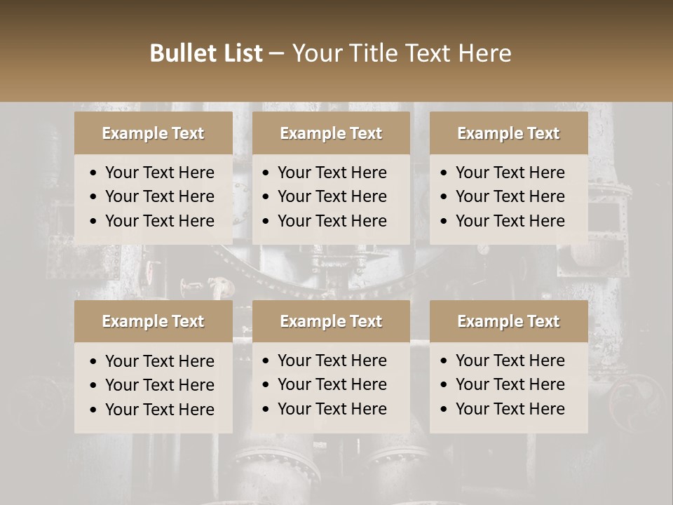 Old Indoor Aged PowerPoint Template