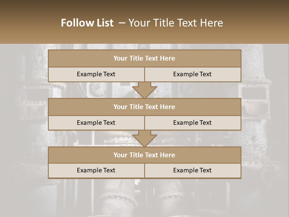 Old Indoor Aged PowerPoint Template