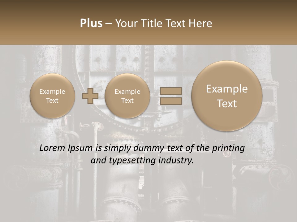 Old Indoor Aged PowerPoint Template