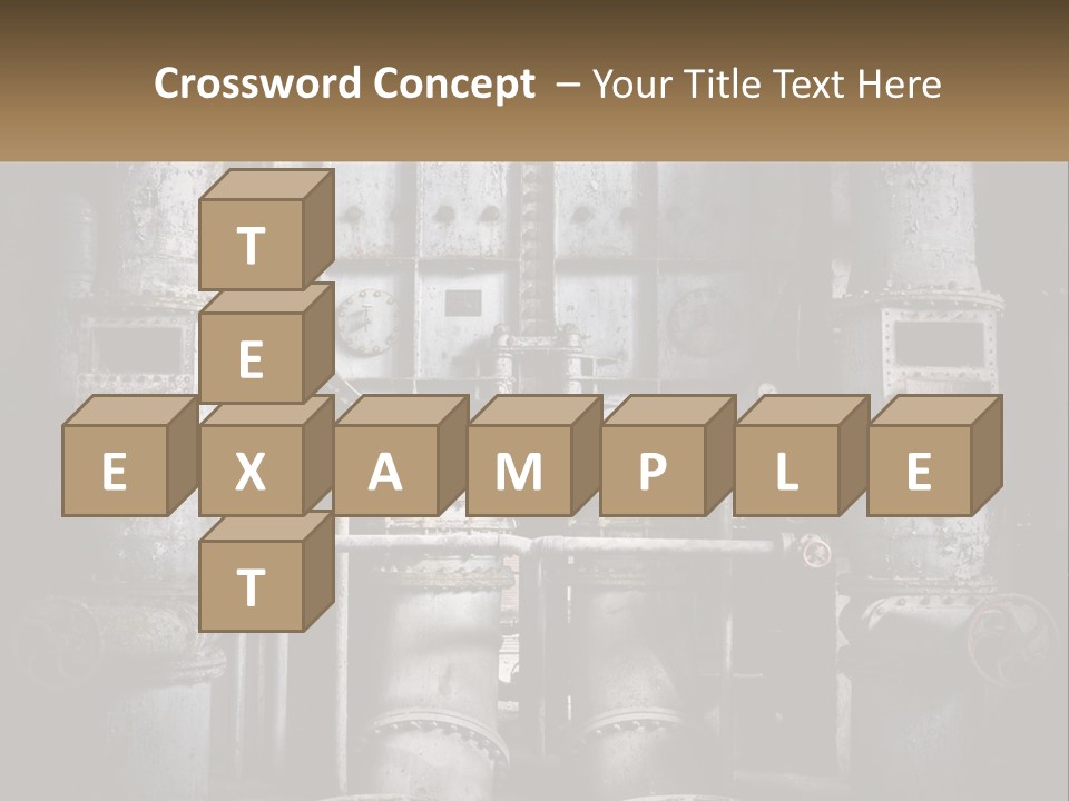 Old Indoor Aged PowerPoint Template