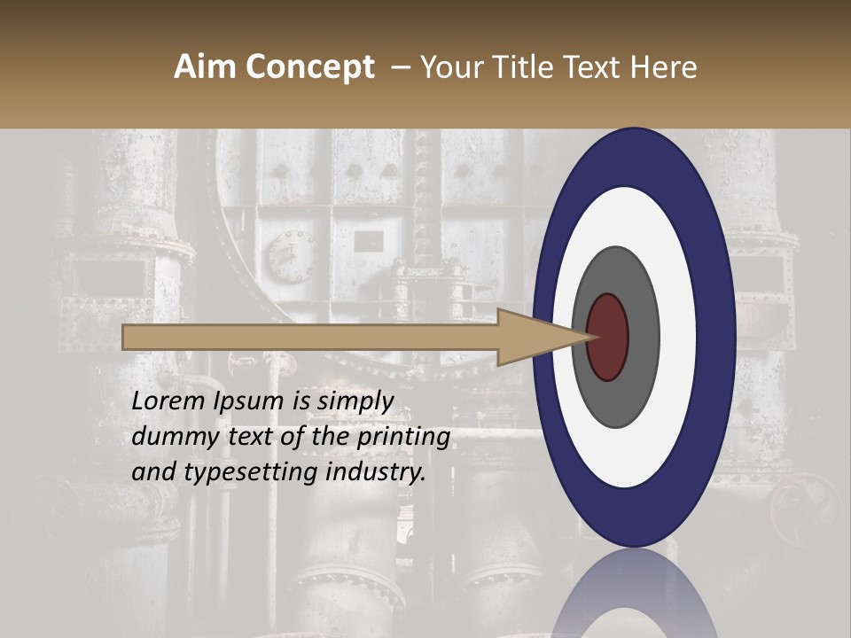 Old Indoor Aged PowerPoint Template