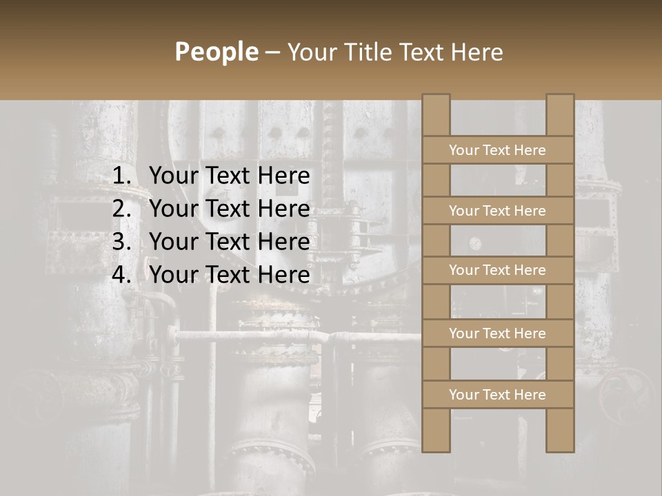 Old Indoor Aged PowerPoint Template