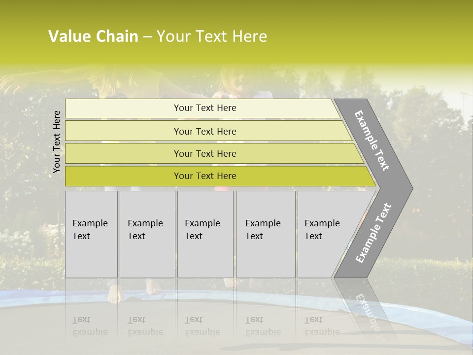 Kid Bounce Cheerful PowerPoint Template
