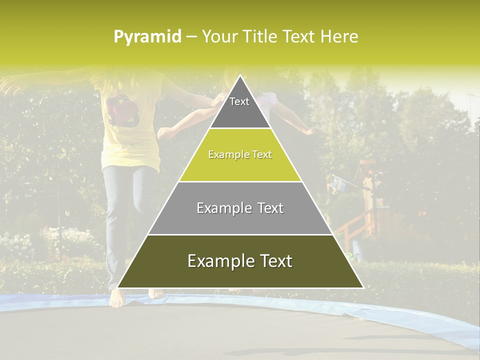 Kid Bounce Cheerful PowerPoint Template