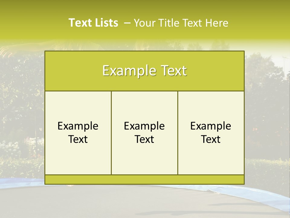 Kid Bounce Cheerful PowerPoint Template