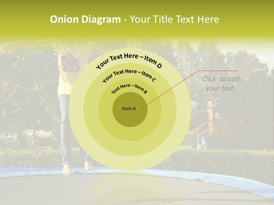 Kid Bounce Cheerful PowerPoint Template