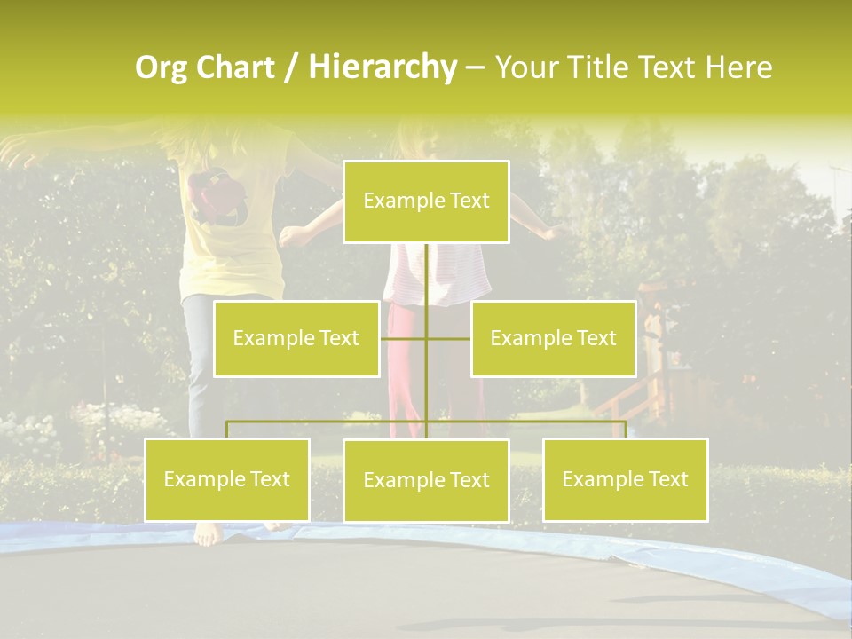 Kid Bounce Cheerful PowerPoint Template