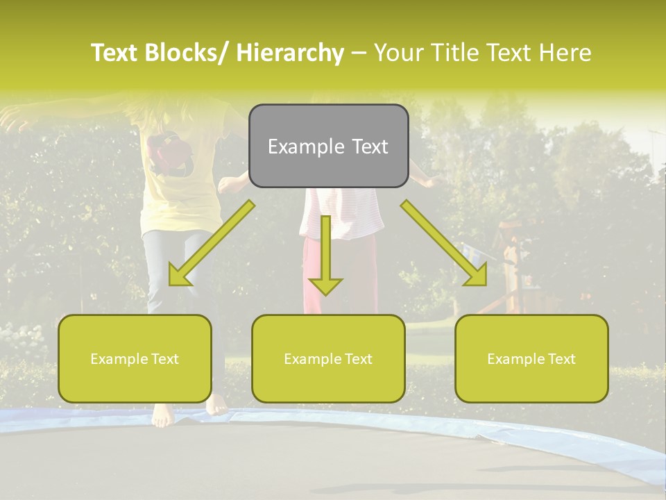 Kid Bounce Cheerful PowerPoint Template