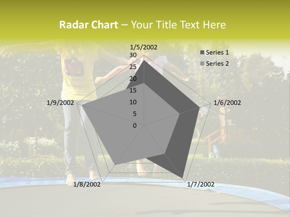 Kid Bounce Cheerful PowerPoint Template