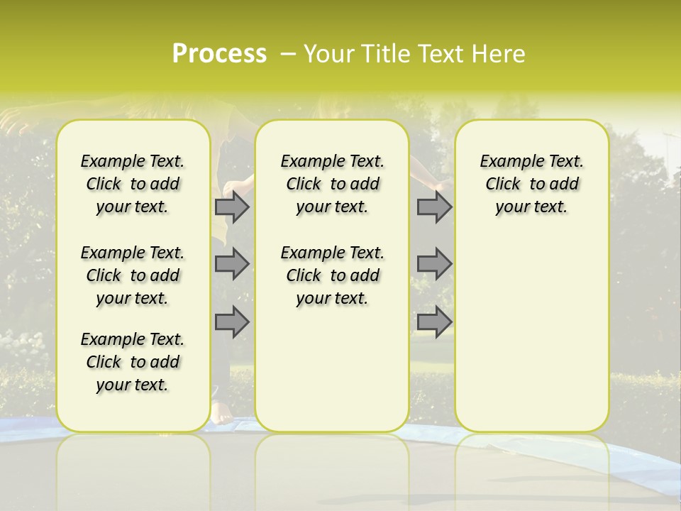 Kid Bounce Cheerful PowerPoint Template