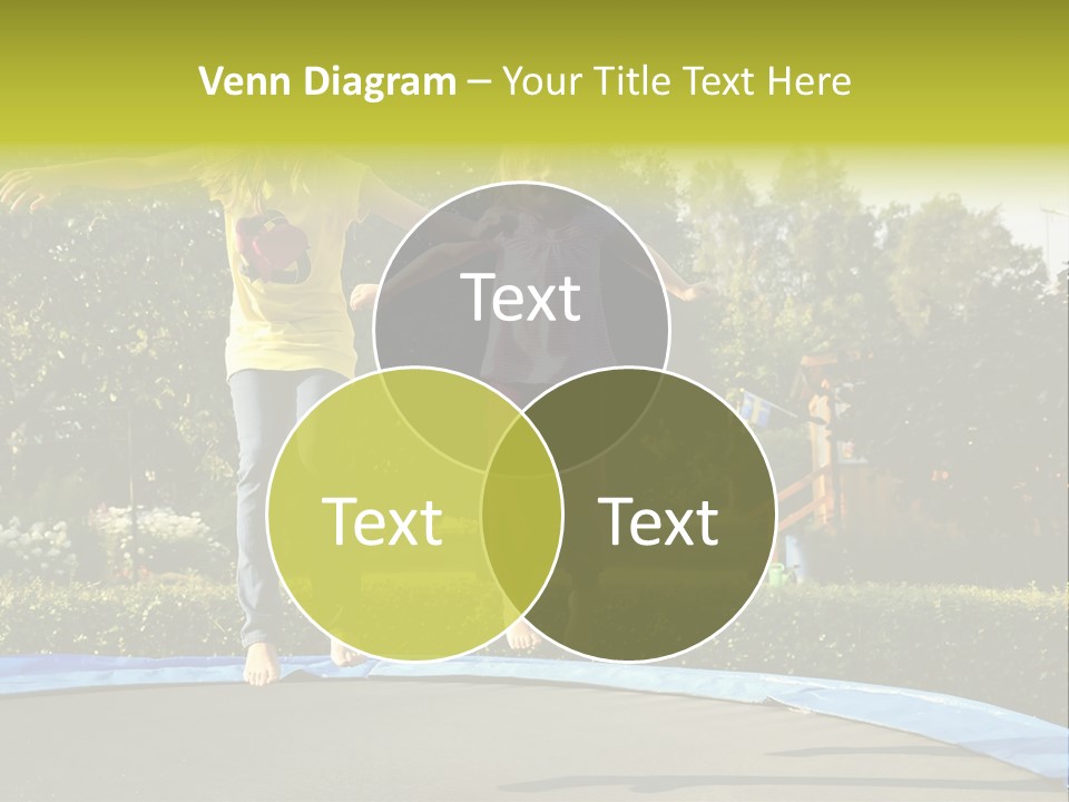 Kid Bounce Cheerful PowerPoint Template