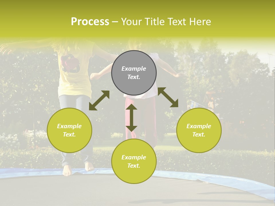 Kid Bounce Cheerful PowerPoint Template