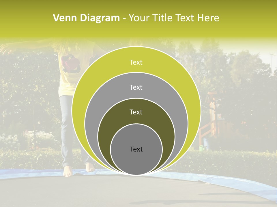 Kid Bounce Cheerful PowerPoint Template