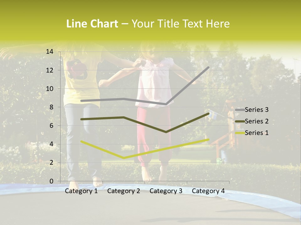 Kid Bounce Cheerful PowerPoint Template