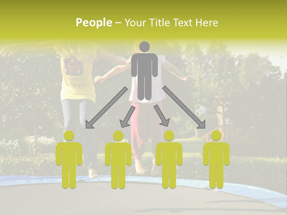 Kid Bounce Cheerful PowerPoint Template