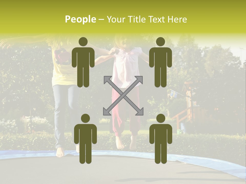 Kid Bounce Cheerful PowerPoint Template