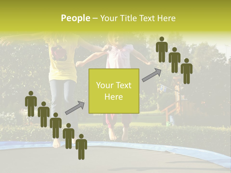 Kid Bounce Cheerful PowerPoint Template