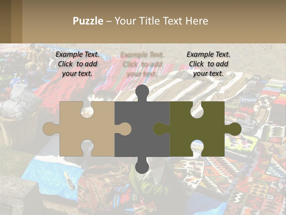 Peru Colonial Chinchero PowerPoint Template