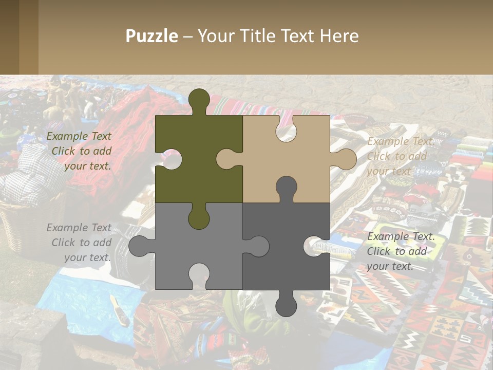 Peru Colonial Chinchero PowerPoint Template