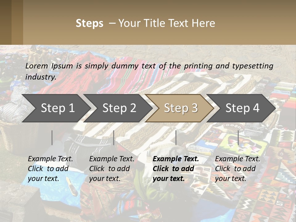 Peru Colonial Chinchero PowerPoint Template