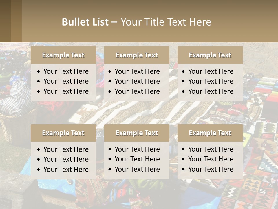 Peru Colonial Chinchero PowerPoint Template