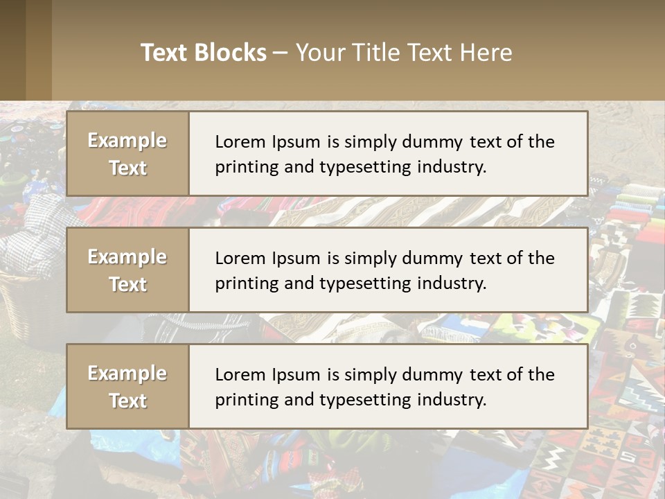 Peru Colonial Chinchero PowerPoint Template