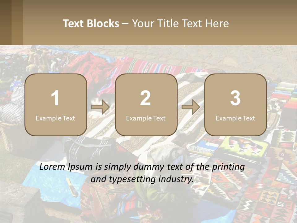 Peru Colonial Chinchero PowerPoint Template